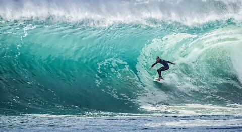 surf boarding