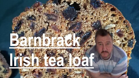 fruity Barnbrack or Barmbrack or Irish tea cake, perfect for St Patrick's day