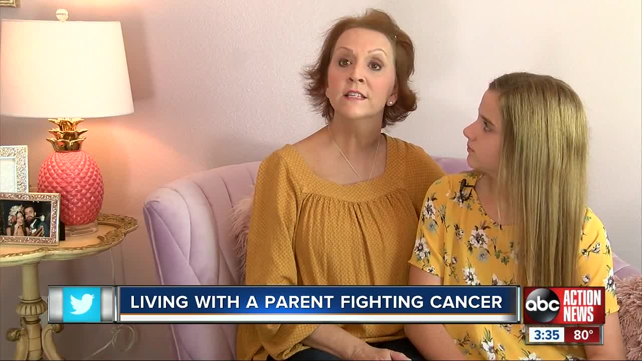 Living with a parent fighting cancer