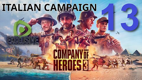 Company of Heroes 3 🪖 Italian Campaign EP.13 🎖️