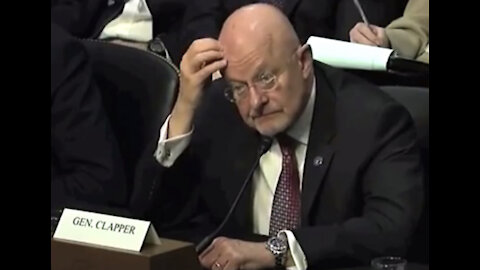 Flashback: Director of National Intelligence James Clapper lies to congress under oath