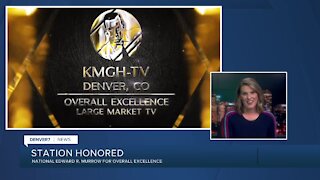 Denver7 is Edward R. Murrow National Large Market Television Overall Excellence winner for the 2nd year in a row