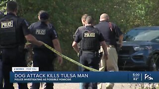 Dog attack kills Tulsa man
