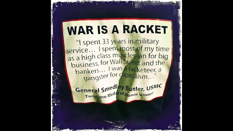 War Is A Racket By Major General Smedley Butler - Speech Reenactment