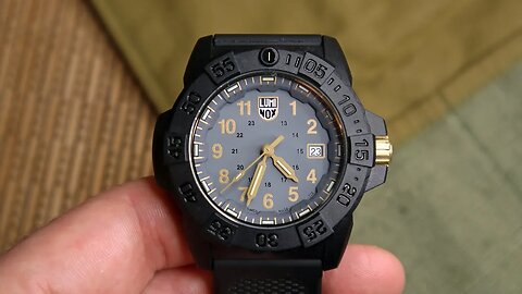 Taking Luminox To New Heights - Navy Seal Gold Edition 3508