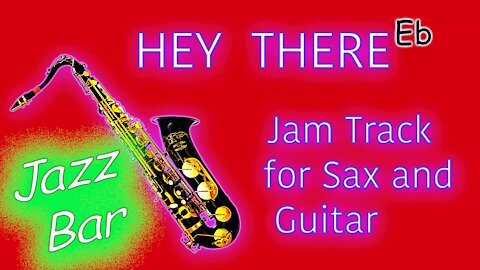 424 COOL JAZZ FUSION Backing Track in Eb for SAX and GUITAR
