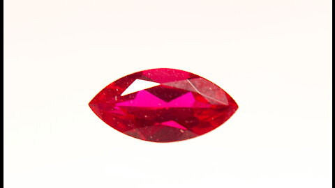Hydrothermal Ruby Marquise