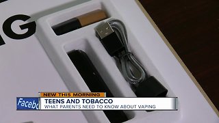 Only 50% of parents can identify e-cigarettes