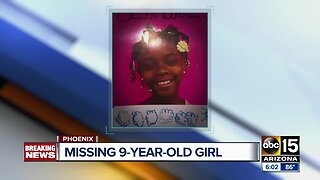 Police search for missing 9-year-old girl