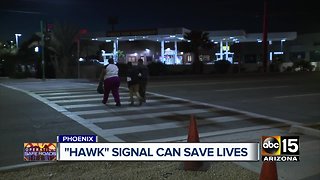 "Hawk" signal can save lives