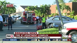 Fire put out at Cedar Bend Apartments in Fort Myers