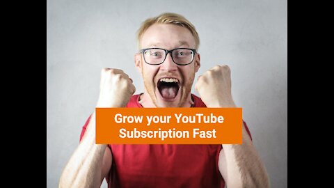 How to Grow your YouTube Subscription (Not A Clickbait)