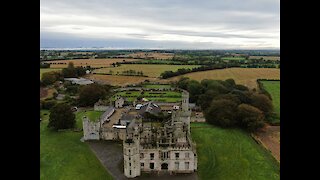 Duckett's Grove Castle Captured From Drone