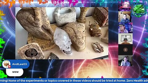 Alien OOPART Artifacts Ft Eric Hecker, Alien Carvings, AlienScientist, & BurnEye Mexican OOPARTS