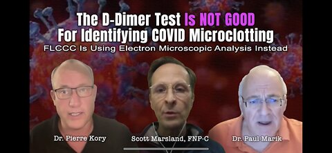 The d-dimer test is no good for identifying Covid microclotting