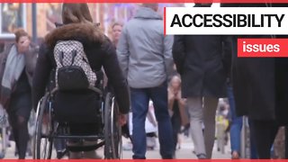 Millions of British adults have accessibility issues on the high street
