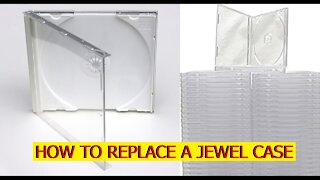 How to replace a CD Jewel case