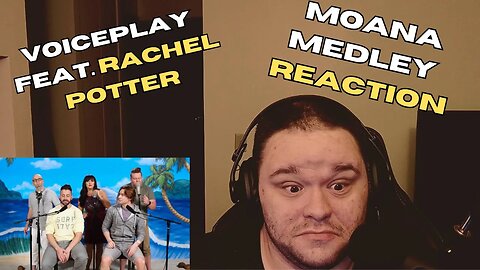 THATS A LOW NOTE | MOANA MEDLEY VoicePlay Feat Rachel Potter Reaction