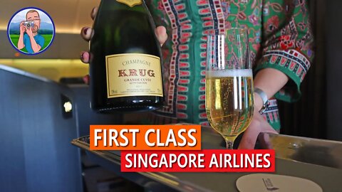 Amazing 12.5 HOUR Singapore Airlines first class in a Boeing 777 🇬🇧 🇸🇬