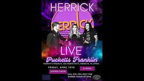 Herrick Live 4/14/2023 in Franklin, TN