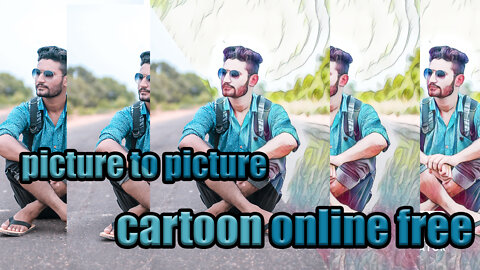 Make Online Automatically Cartoon portrait | Cartoon Photo Editing Tutorial | portrait image editing