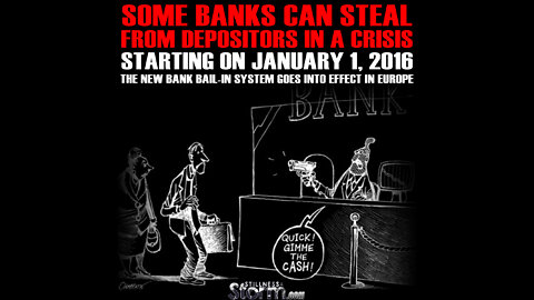 6 Mega Banks Which May "Bail You In" | G20 Bank Bail-In Laws