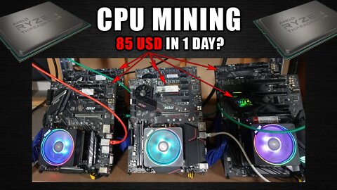 I Love CPU Mining | SOLO MINING MONERO