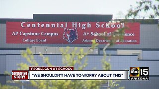 Peoria police arrest student for bringing gun to Centennial High School