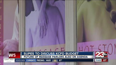 Kern County Board of Supervisors discuss future of massage parlors