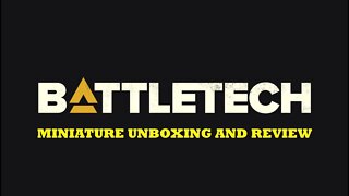 Battletech Clan Fire Star Unboxing and Review