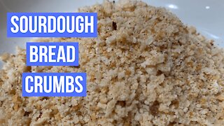 Homemade Sourdough Bread Crumbs