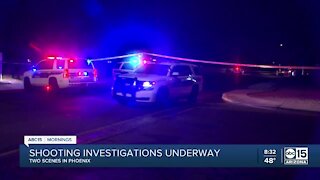 Shooting investigation in Phoenix near 43rd Avenue and Cactus Road