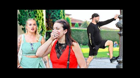 Funny WET Fart Prank in Italy! CHAOS at the Colosseum!!