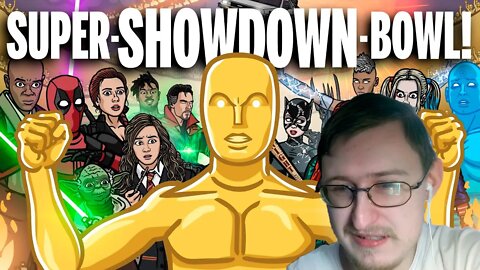 Супергерои и суперзлодеи против Оскара | SUPER-SHOWDOWN-BOWL! | Реакция