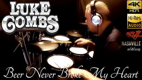 Luke Combs - Beer Never Broke My Heart - Drum Cover