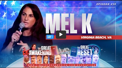 Mel K Powerful Virginia Beach Speech On Exposing The New World Order Structure & Agenda ICYMI