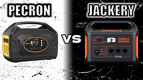 Pecron Vs. Jackery!