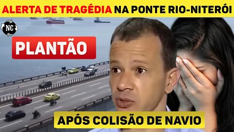 Especialista alerta sobre danos na estrutura da ponte Rio-Niterói. Cemitério de navios é a ponta...