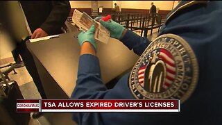 TSA allowing expired driver's licenses for travel during pandemic