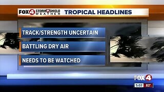 Tropical Storm Dorian approaching Barbados