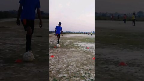 Improve dribbling ⚽ Drill.2.. #indianfootball #football #viral #shorts #trending #training