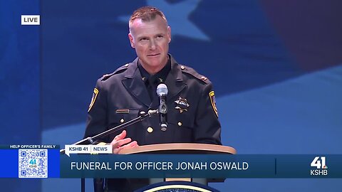 'Jonah is a hero': Fairway Chief of Police J.P. Thurlo reflects on the service of fallen officer Jonah Oswald