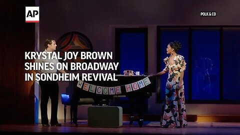 Krystal Joy Brown shines on Broadway in Sondheim revival of 'Merrily We Roll Along'
