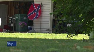 Family flies Confederate flag in Howard