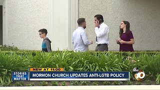 Mormon Church policy update