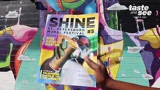 Shine St. Pete Mural Art Festival | Taste and See Tampa Bay