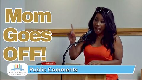 Black Mom SLAMS Florida School Board About Slavery Teachings!