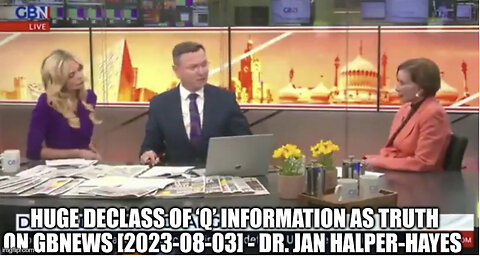 Dr. Jane Halper-Hayes Drope HUGE DECLASS on GBN