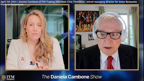 GOLD | "Central Banks In 2022 & 2023 Bought Something Like 50% or 60% More Gold Than They Had Bought In Any of the Previous 10 Years. They See That the Western Currencies Might Have to Be Reset." - Clive Thompson