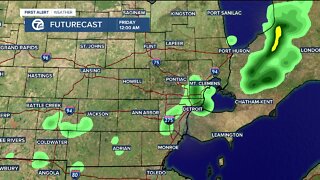 Slight rain chances head our way